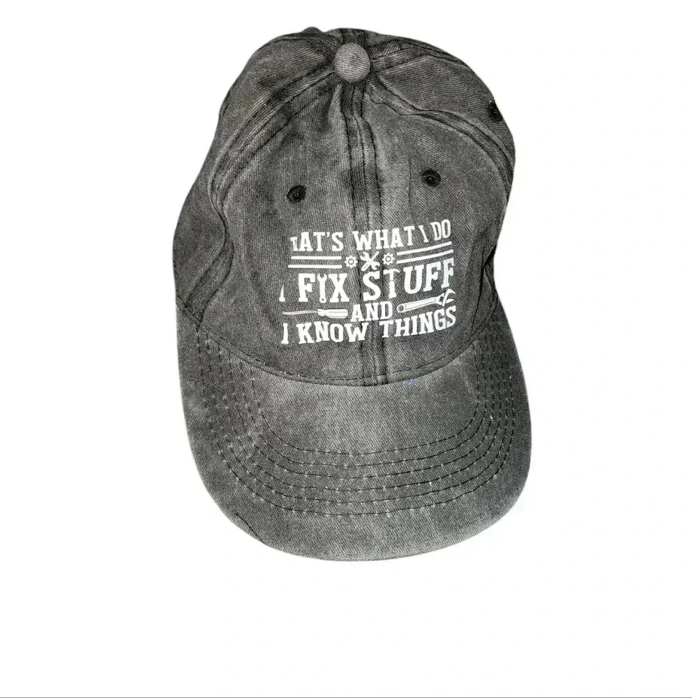 Baseball Cap with Funny Saying - Picture 1 of 3